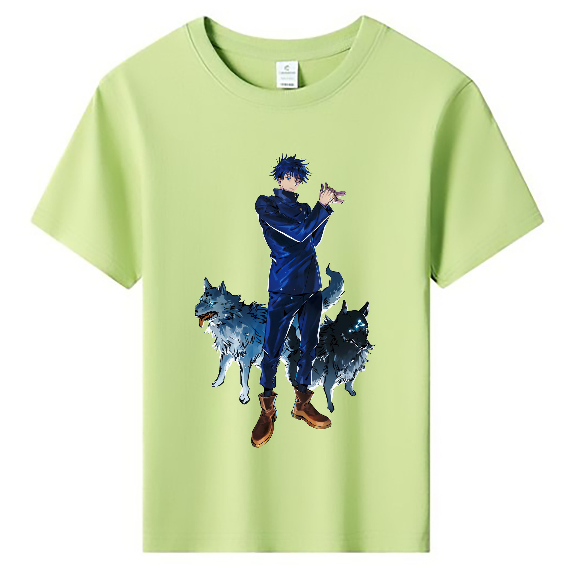 （画像用） 呪術廻戦 Jujutsu Kaisen 綿100％キッズTシャツ（フロントプリント）